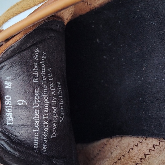 Gravity Defyer Men's Orthopedic Brown Leather Casual Size 9 - Picture 11 of 12